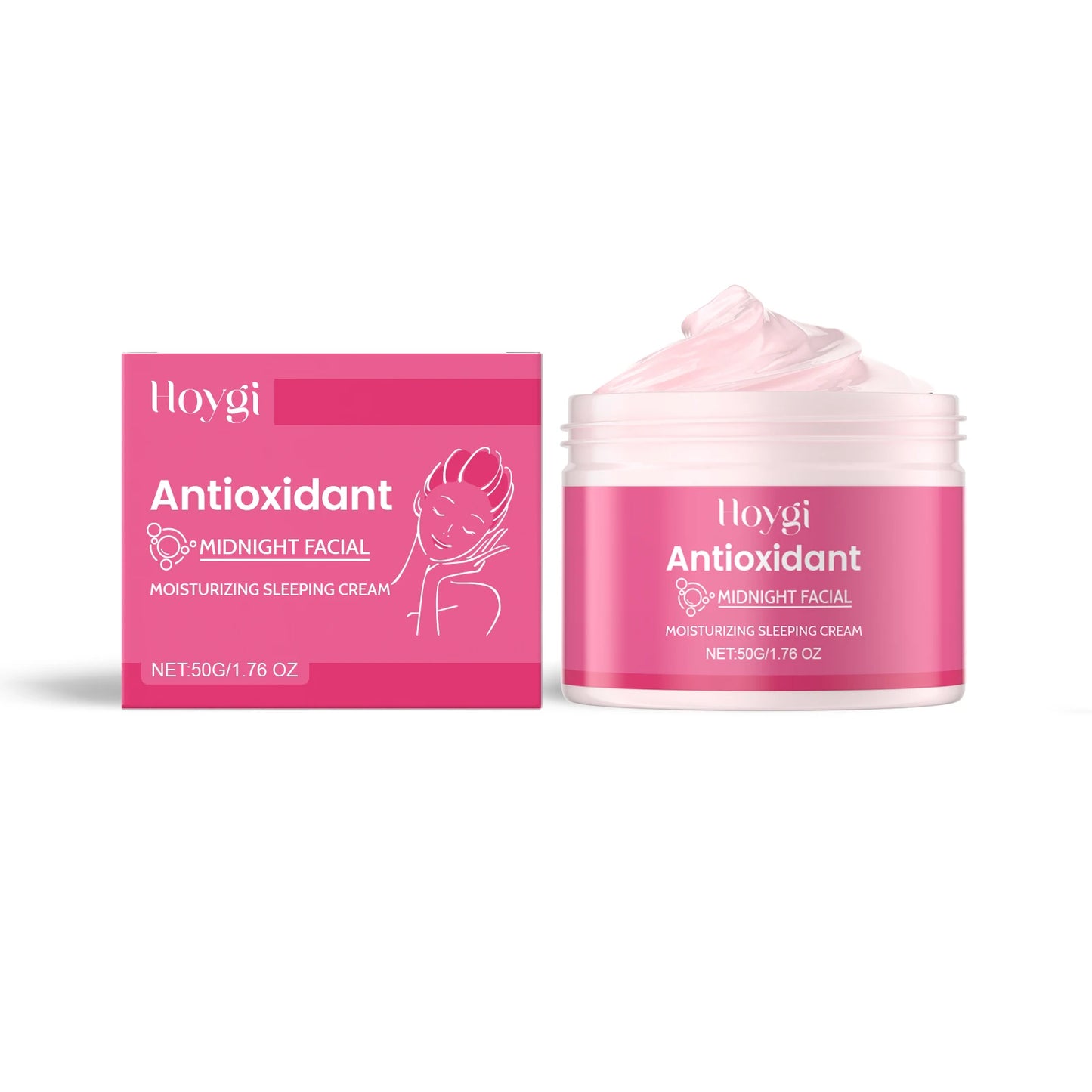 Night Face Cream Repair Damaged Skin Treatment Firming Increase Elasticity Lifting Tighten Reduce Dullness Brightening Skin Care Peaceful Pleasures Health and Wellness