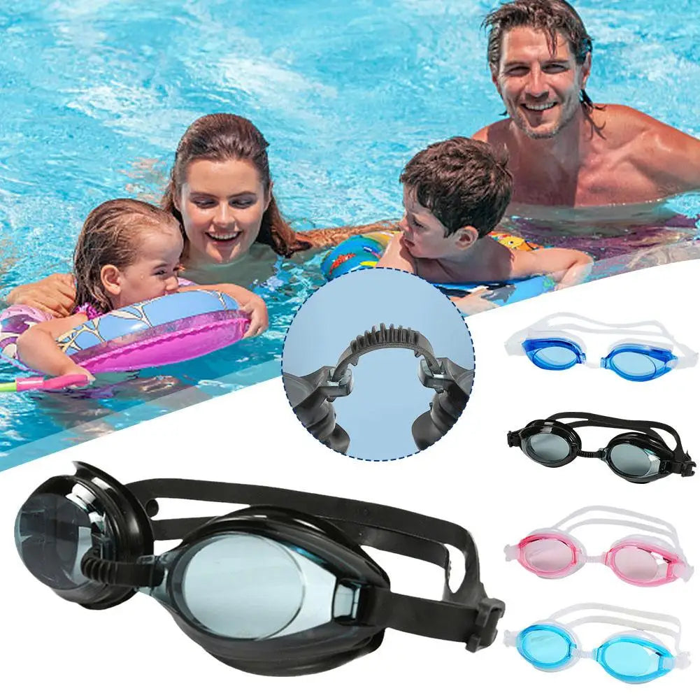 Silicone Waterproof Anti-fog Swimming Goggles for Adults & Kids Peaceful Pleasures Health and Wellness
