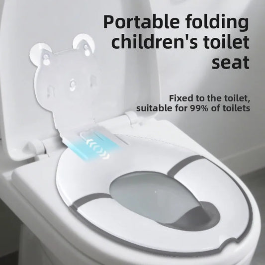 Foldable toilet seat for children universal splash proof toilet seat for boys girls portable storage outdoor seat cushion ring Peaceful Pleasures Health and Wellness