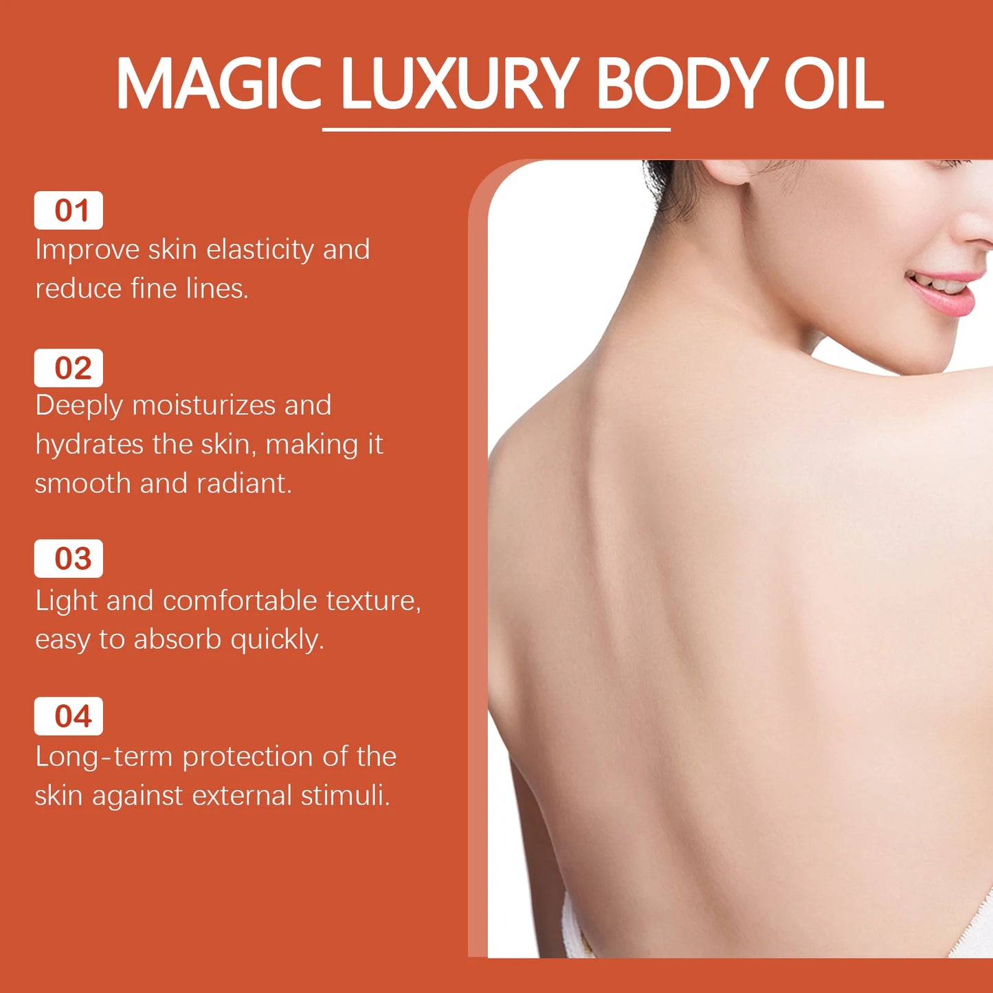 Body Firming Emollient Oil – Moisturizing Daily Skin Care