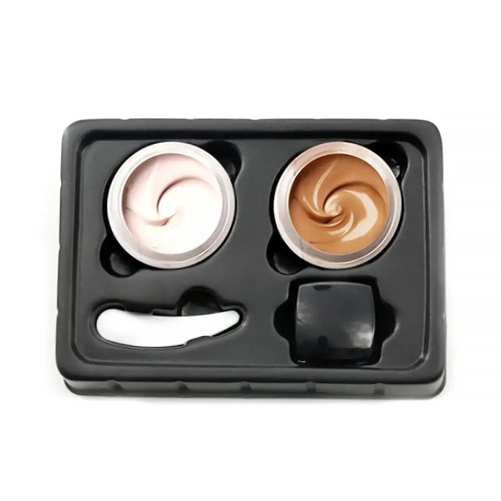 Dual-Tone Tattoo & Scar Concealer Cream – Waterproof & Long-Lasting