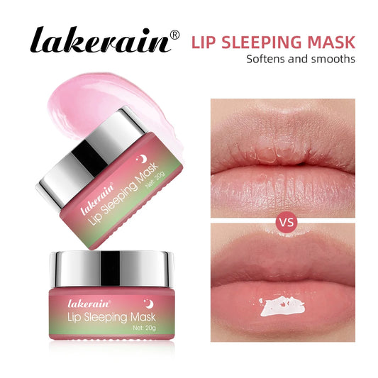 Lip Sleeping Mask Peach Moisturizing And Collagen Enhancing Restores Hydrates And Volumizes Dry And Chapped Lips Care Products Peaceful Pleasures Health and Wellness