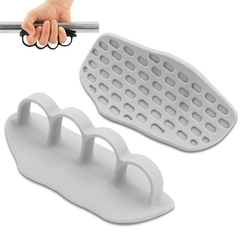 Silicone Weightlifting Grip Pads | Anti-Slip Palm Protection
