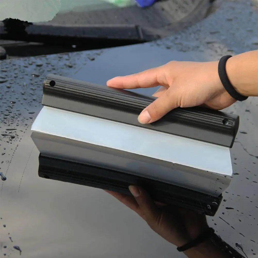 Non-Scratch Soft Silicone Handy Squeegee Car Water Wiper Window Cleaning Scraper Film Scraper car Accessories Peaceful Pleasures Health and Wellness