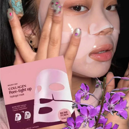 PDRN Collagen Hydrogel Mask – Korean Glass Skin Face Mask Hydrogel Face Mask Peaceful Pleasures Health and Wellness
