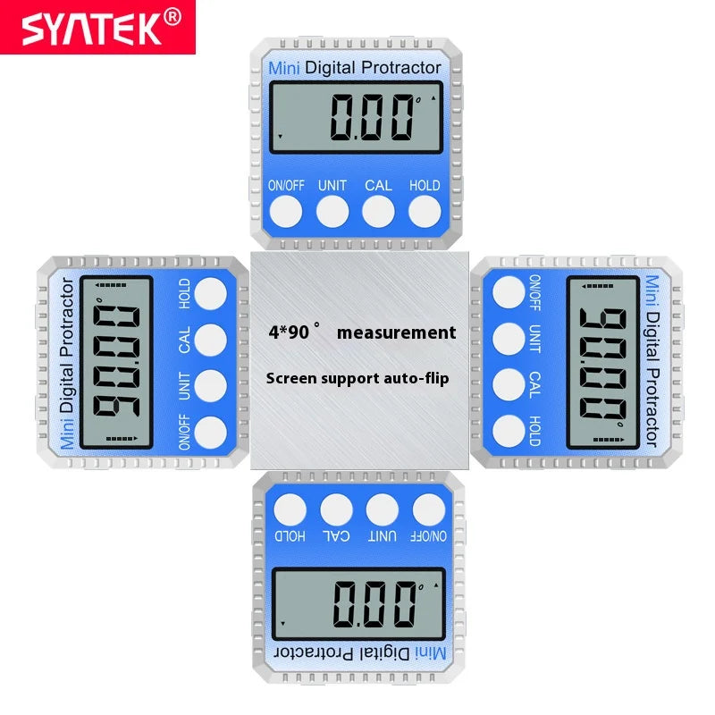 Digital Inclinometer, Level Meter, 360 High-Precision Leveling Ruler, Inclinometer, Tilt Box Peaceful Pleasures Health and Wellness