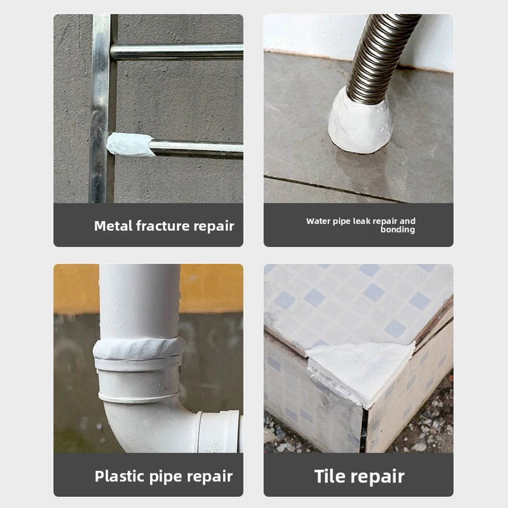Strong Clay Iron Adhesive,High-Strength Multi-Purpose Repair Clay,Repairing Blocked Holes Shaping Adhesive,For All Cracks Holes Peaceful Pleasures Health and Wellness