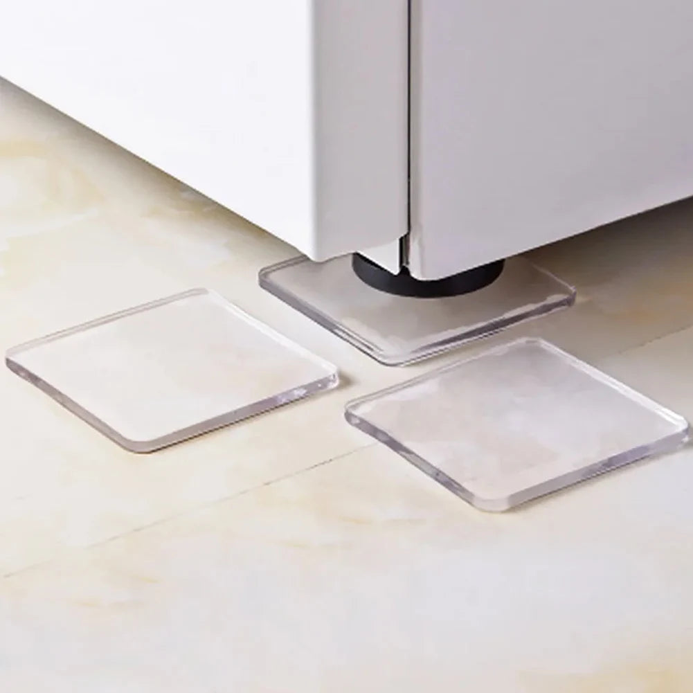 Transparent Anti Vibration Shock Absorbing Pad Mat Washing Machine
