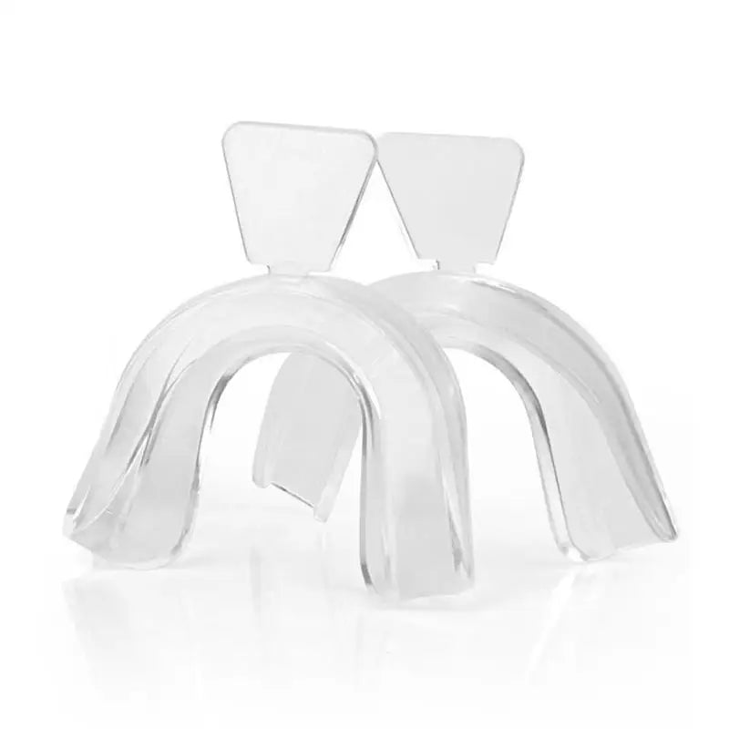 Silicone Mouth Guard Teeth Retainer for Bruxism Relief Peaceful Pleasures Health and Wellness 2pcs