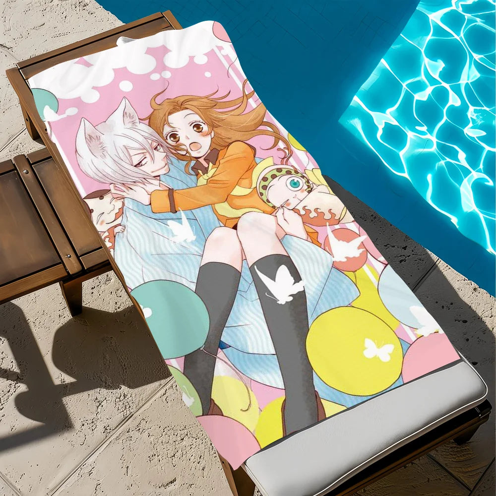 Kamisama Kiss Quick-Dry Beach Towel | Soft, Lightweight & Fast Quick-Dry Beach Towel Peaceful Pleasures Health and Wellness z1 STJ90x180CM