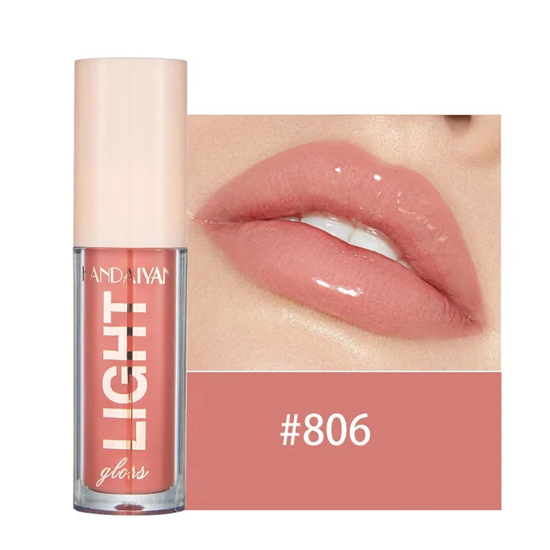 12-Color Mirror Pearl Lip Gloss – Glitter Glaze Liquid Lipstick