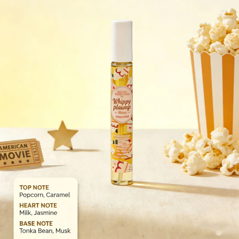 Gourmand Fragrance Spray Set 5-piece Vanilla Scent Perfume Kit Long-lasting Fresh Light Scents Portable Dating Eau De Toilette Peaceful Pleasures Health and Wellness