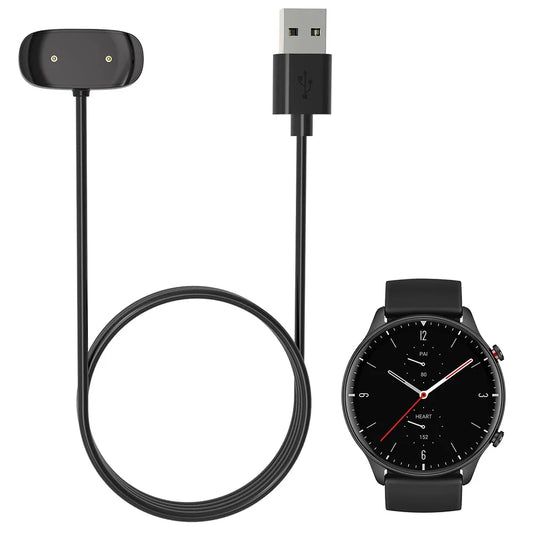 Amazfit Charger Cable for GTS 4/2 Mini, GTR 2, Bip 5, T-Rex Pro Peaceful Pleasures Health and Wellness