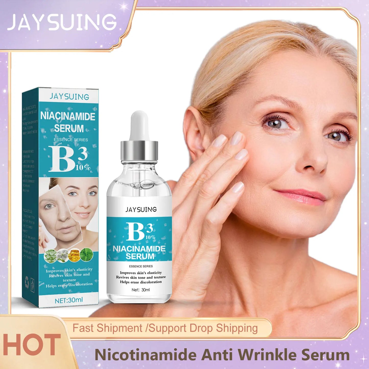 JAYSUING Nicotinamide Face Serum – Brightening & Firming 30ml
