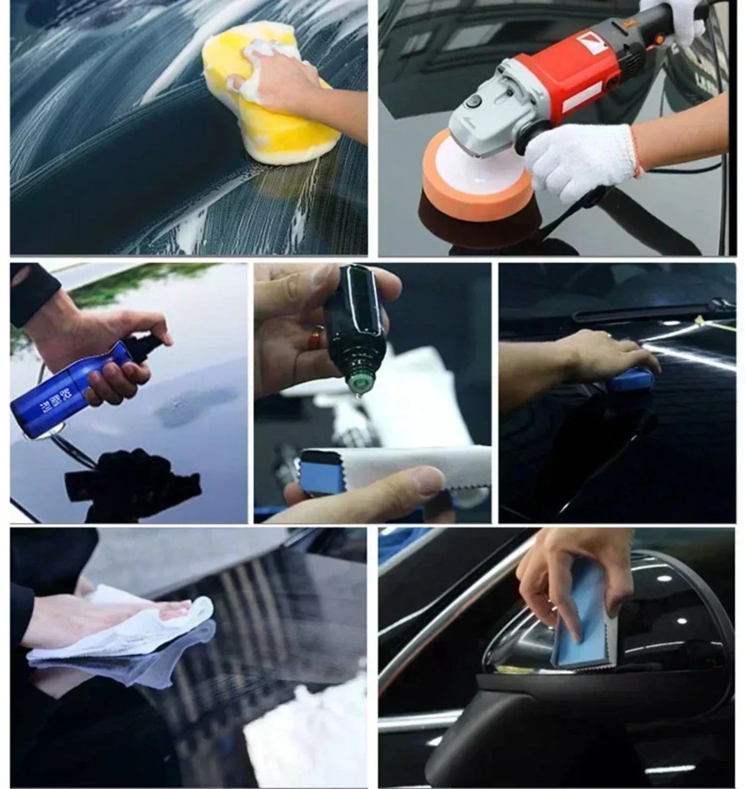 50ml Nano Ceramic Coating Graphene 9H Pro Hydrophobic Paint Protection Car High Temperature Resistance Scratch Resistance Peaceful Pleasures Health and Wellness