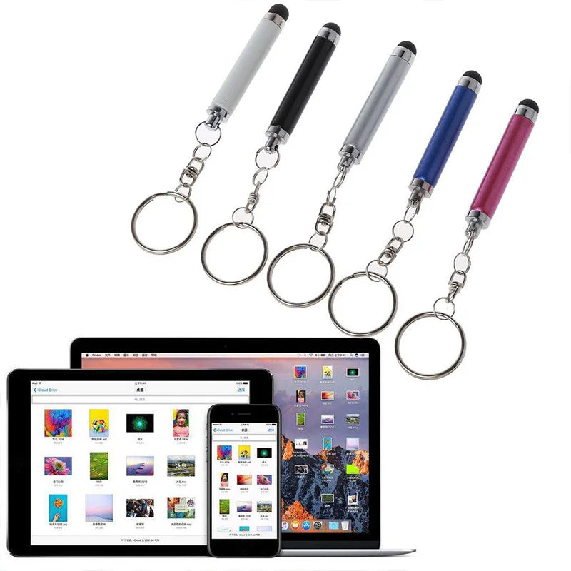 Key Chain Short Capacitance Pen For Phone Touch Screen Accessory Touch Pen For Cell Phone Universal Stylus Pen For Tablet Pen Peaceful Pleasures Health and Wellness