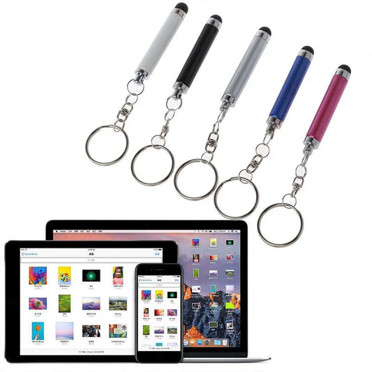 Key Chain Short Capacitance Pen For Phone Touch Screen Accessory Touch Pen For Cell Phone Universal Stylus Pen For Tablet Pen Peaceful Pleasures Health and Wellness