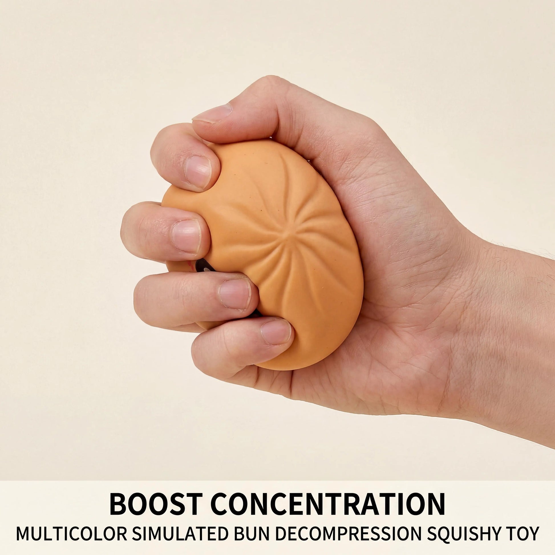 4 Color Fun Dumpling Squishy Toy With Steamer Soft Slow Resilience Toy Adult Stress Relief Sensory Ball Kid Safe Relaxation Tool Peaceful Pleasures Health and Wellness
