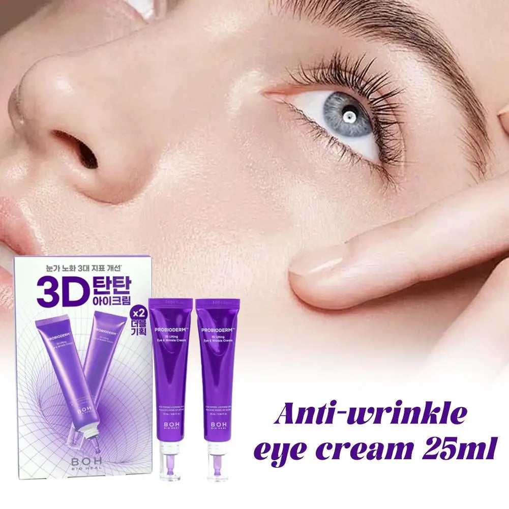 K-Beauty Probiotic Anti-Wrinkle Lifting Eye Cream 2×25ml