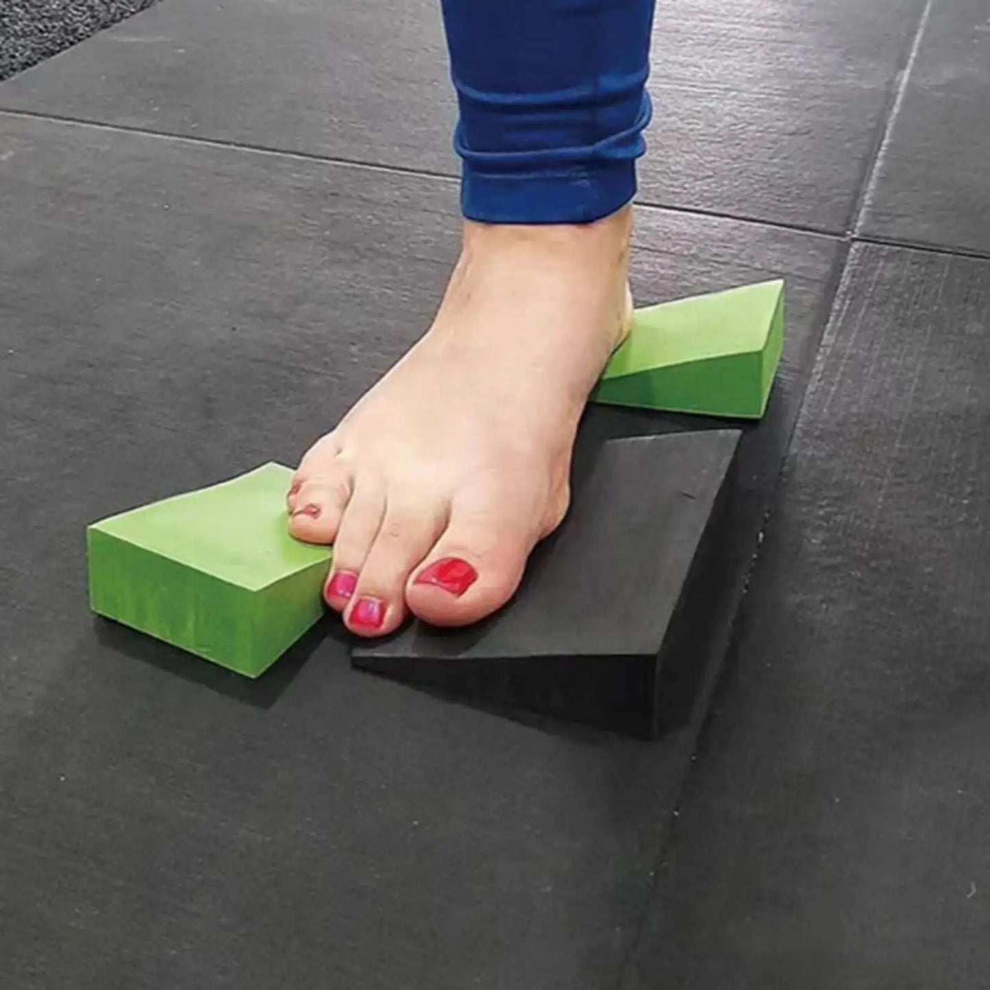 3-Pack EVA Foam Yoga Wedge Slant Boards | Stretch & Squat