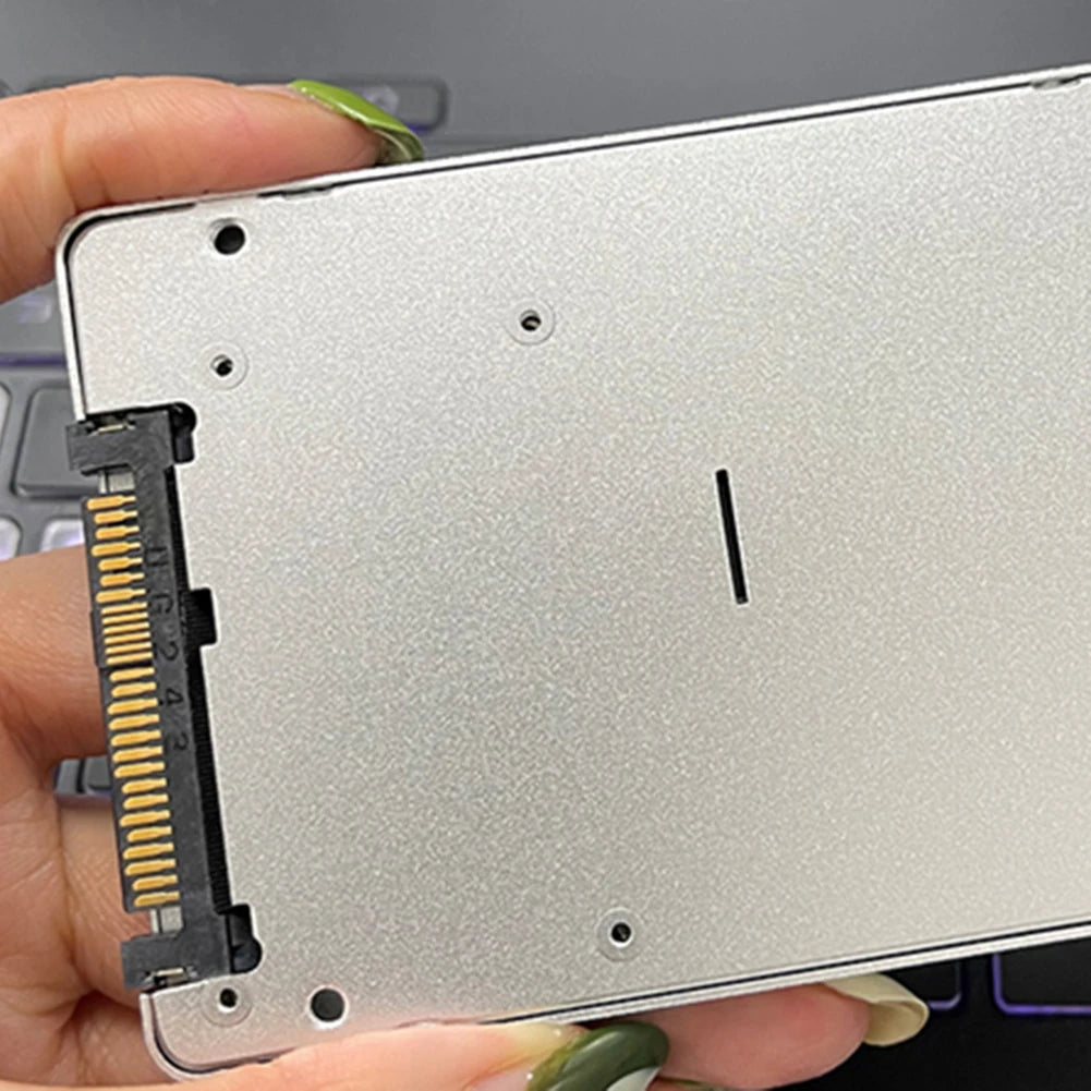 M.2 SSD To U.2 Adapter Card M.2 NVMe SATA-Bus NGFF SSD To PCI-e U.2 Adapter 32Gbps Hard Disk Adapter Card PC-E3.0X4 with Case Peaceful Pleasures Health and Wellness