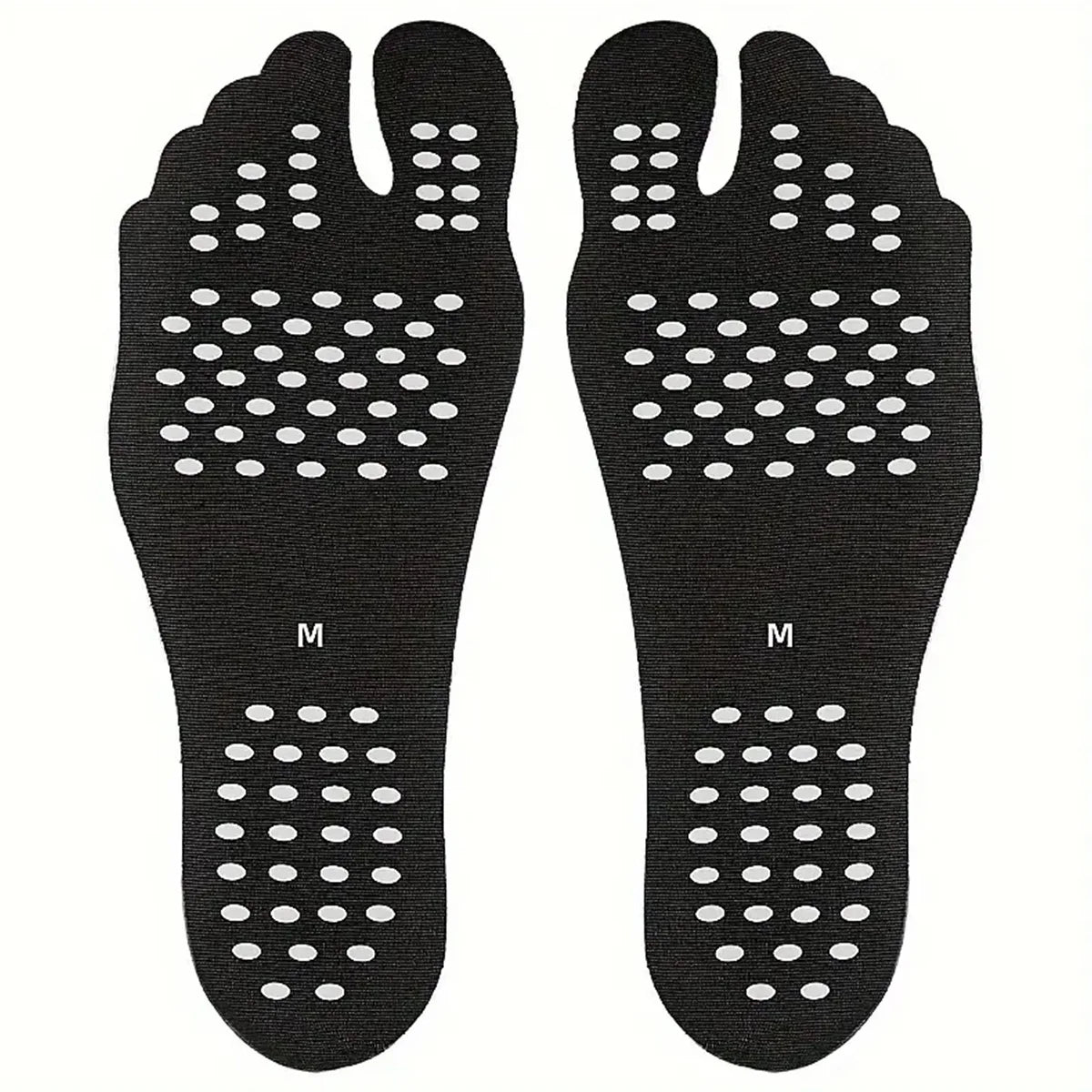 RooRuns Disposable Self-Adhesive Beach Foot Pads | 1 Pair
