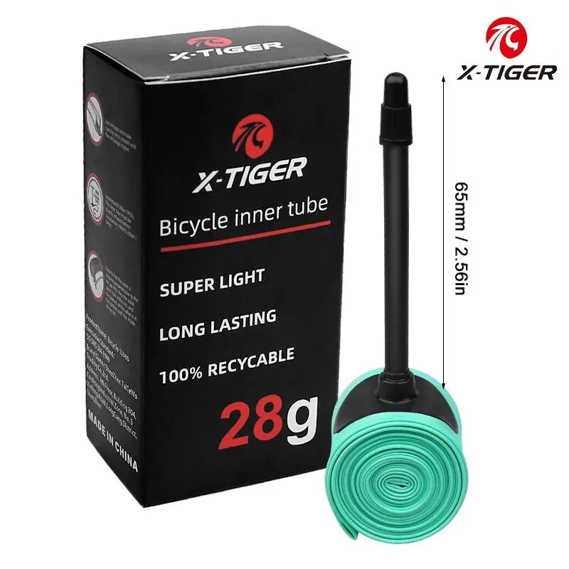 X-TIGER 28g TPU Bike Inner Tube 700C 18-32C French Valve