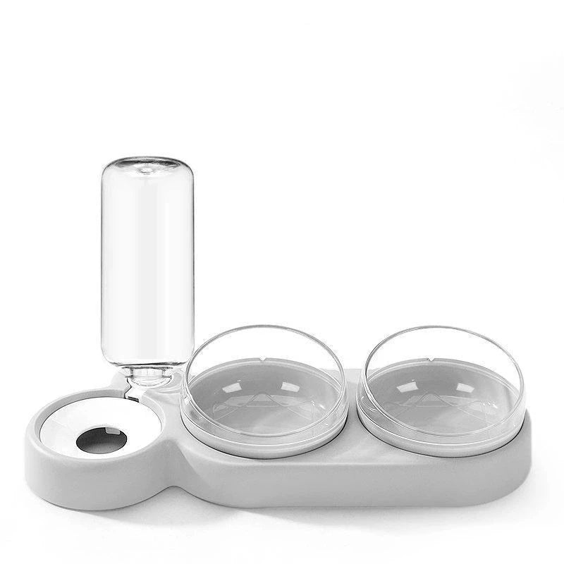 Pet Automatic Feeders 3 Bowl Water Dispenser Large-diameter Dog Basin