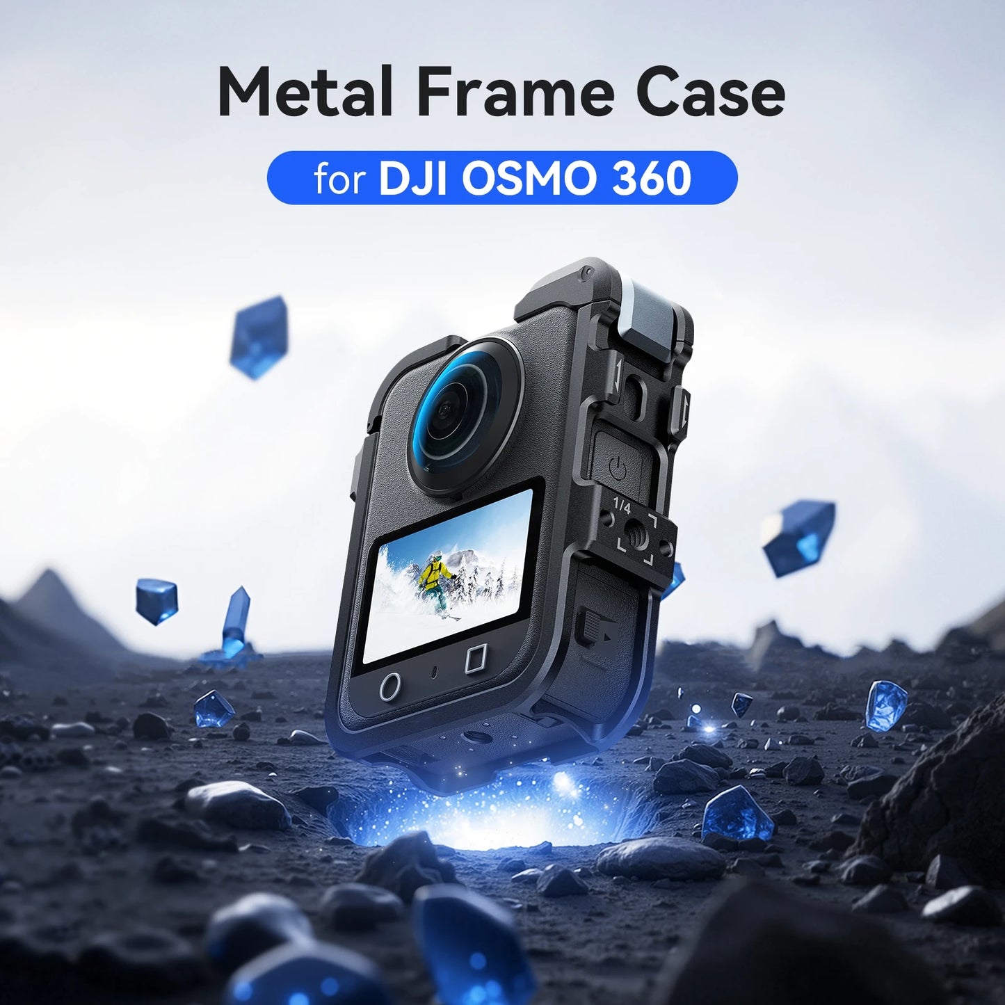 Quick Release Camera Protection Frame For DJI OSMO 360 Camera Aluminum Alloy Protective Frame Lens Protective Case Peaceful Pleasures Health and Wellness