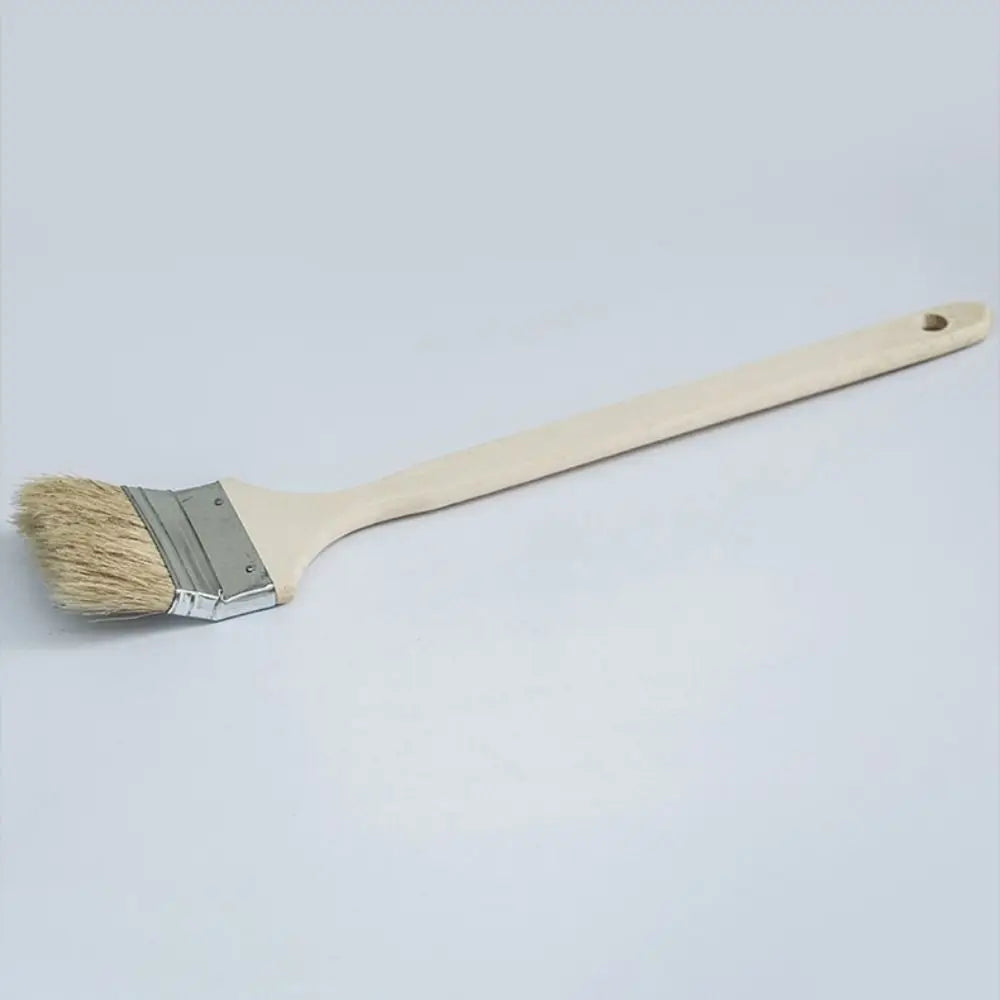 Long Handle Elbow Paint Brush – Solid Wood & Mixed Bristle