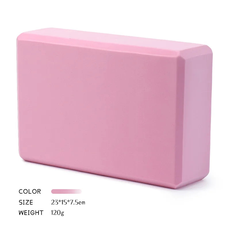 2-Pack EVA Foam Yoga Blocks – Non-Slip Pilates & Stretch Bricks