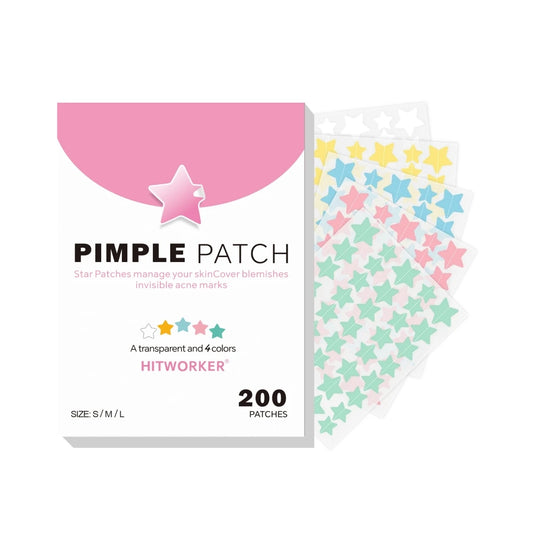 Invisible Waterproof Hydrocolloid Acne Patches – All Skin Types Hydrocolloid Acne Patch Peaceful Pleasures Health and Wellness 200PCS
