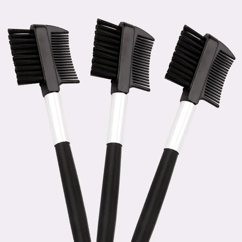 Multifunction Makeup Fiber Eyelash Grooming Eyebrow Brush Double Head Peaceful Pleasures Health and Wellness