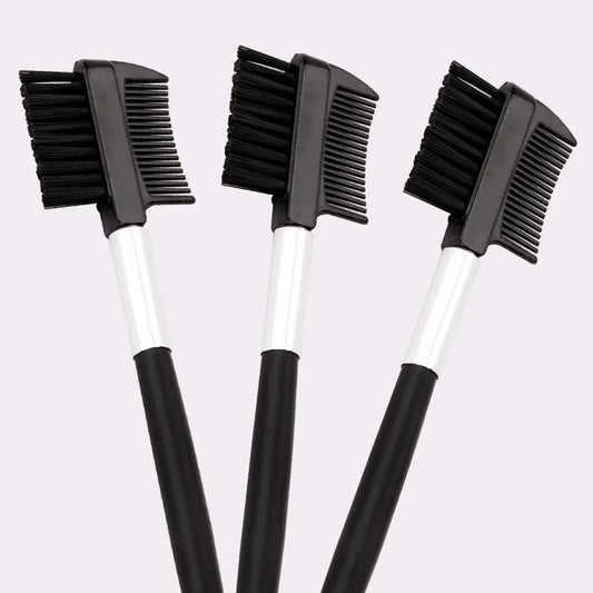 Multifunction Makeup Fiber Eyelash Grooming Eyebrow Brush Double Head Peaceful Pleasures Health and Wellness