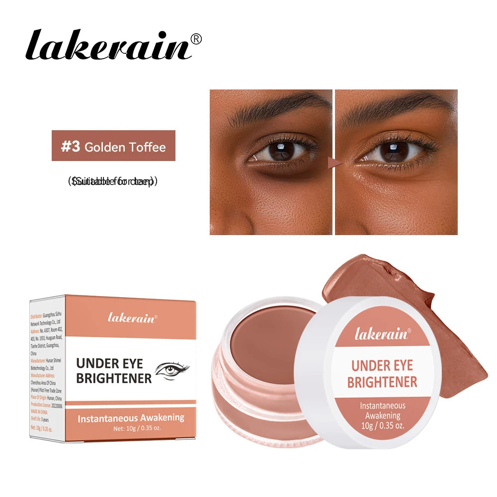 Eye Concealer Covers Dark Circles And Bags Under Eyes Brightens And Nourishes Eyes And Tightens Skin Korean Girls Eye Cosmetics Peaceful Pleasures Health and Wellness 03 golden toffee