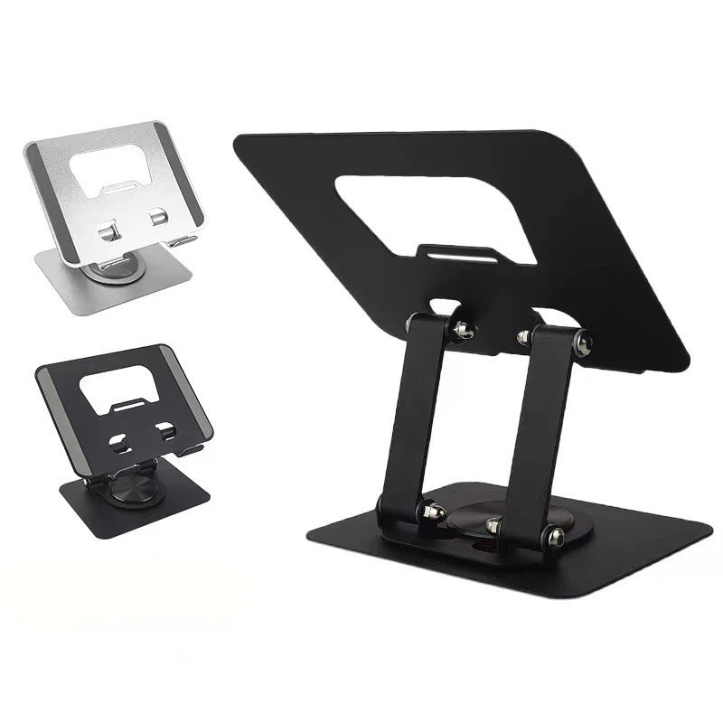 Foldable 360° Rotatable Tablet Stand for iPad, iPhone & Samsung