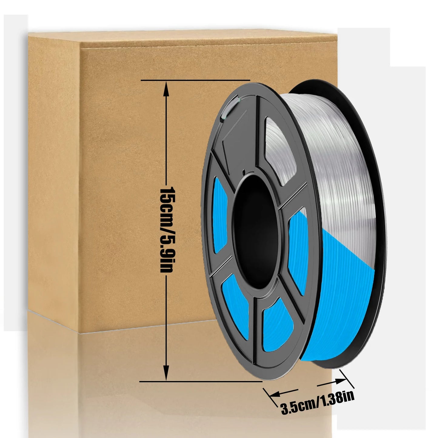 DINGSUN 3D 95A Luminous TPU Filament 1.75mm 250g – FDM Flexible