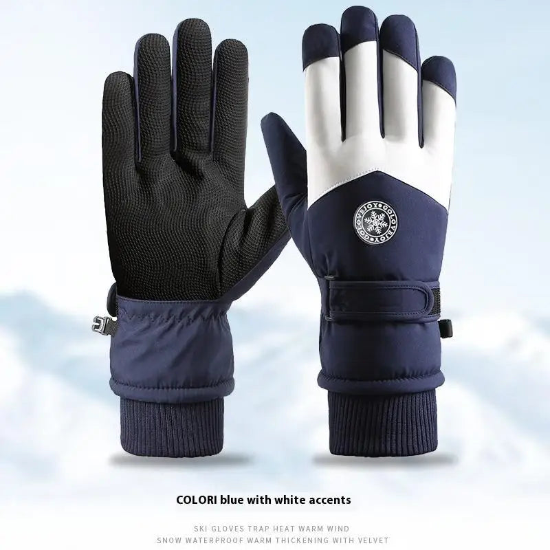 Touchscreen Winter Gloves – Fleece-Lined, Windproof & Warm