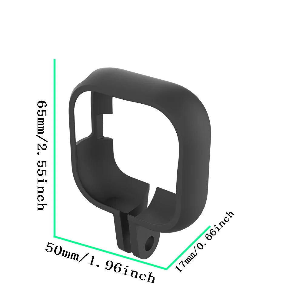 Easy Installment Frame Suitable For Insta360 Go Ultra Action Camera Plastic Protective Frame Lightweight And Easy To Carry Peaceful Pleasures Health and Wellness