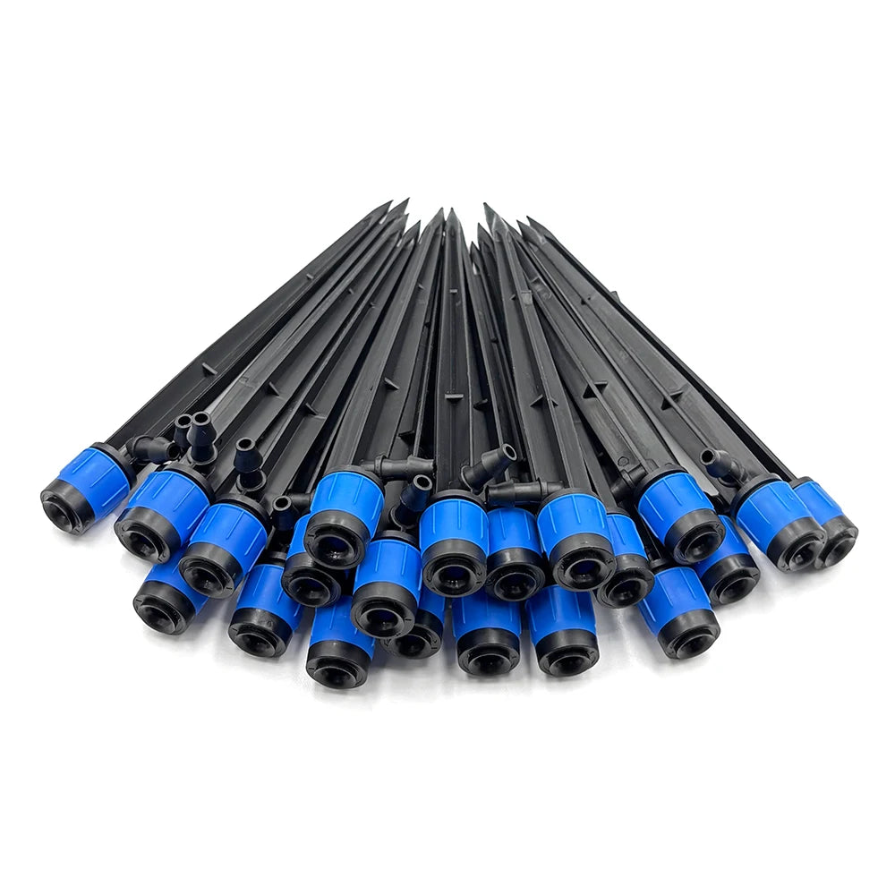 30pcs Adjustable 360° Sprinkler Nozzles for Garden and Greenhouse Watering - 4/7mm Hose Connectors and Accessories Peaceful Pleasures Health and Wellness