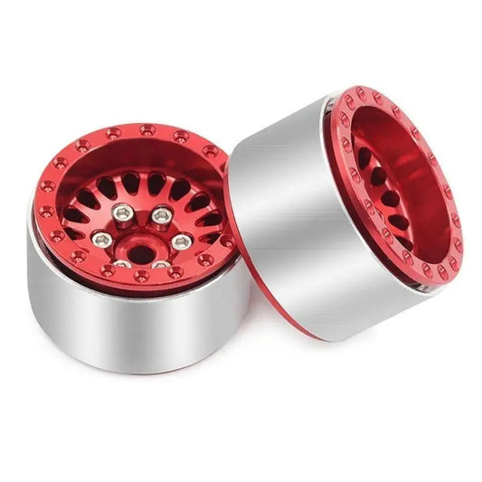 1.0" Beadlock Wheel Hubs 4pcs for RC Crawlers TRX4M SCX24 RC Crawler Wheel Hubs Peaceful Pleasures Health and Wellness