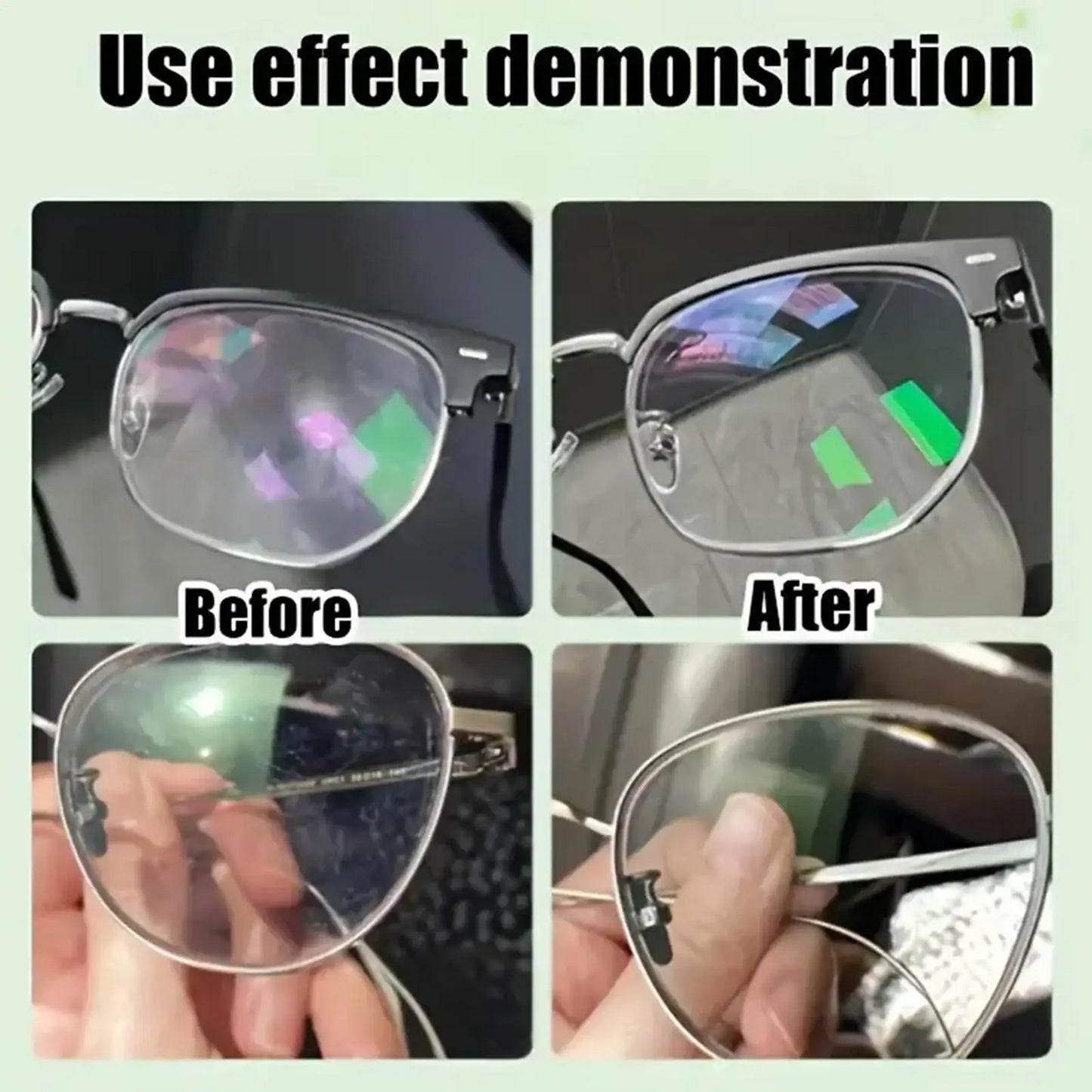 Eyeglass Lens Scratch Repair & Polishing Cream Kit
