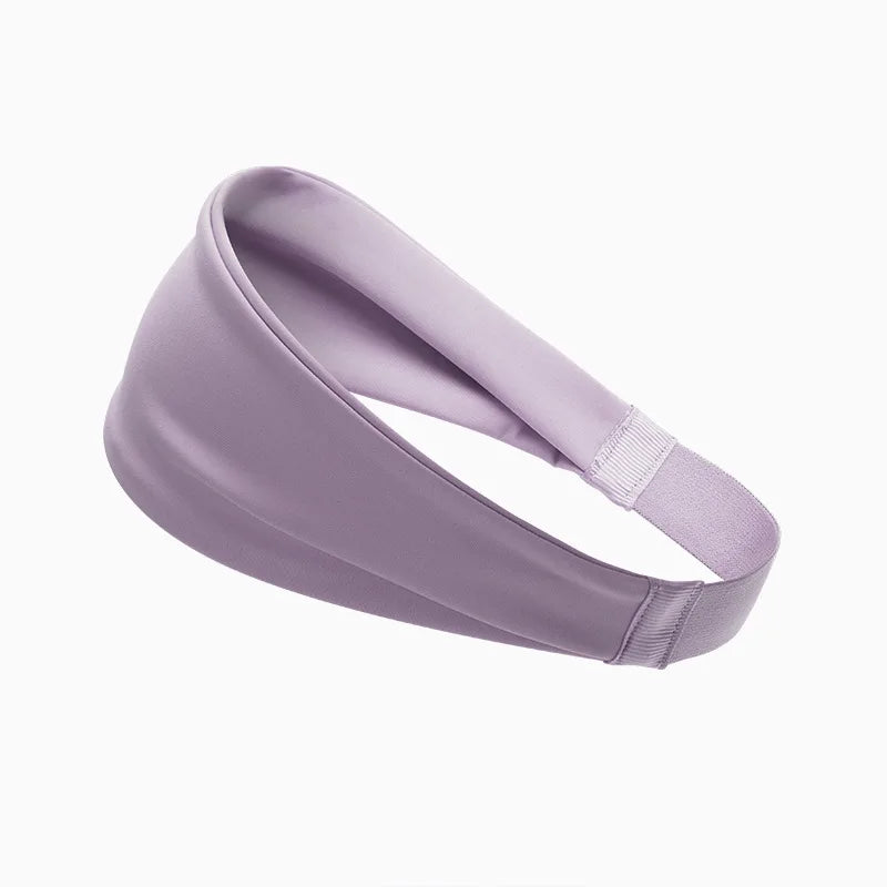 Sports sweat-absorbent headband, running, fitness forehead protector, headband, headband, new basketball men's and women's sprin Peaceful Pleasures Health and Wellness PURPLE