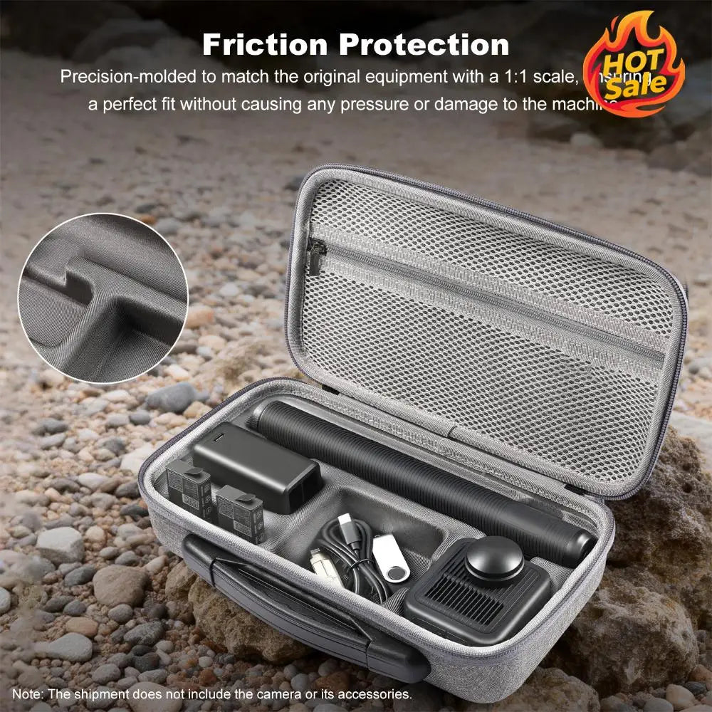 GoPro MAX 2 Carrying Case – Nylon Storage Bag for Accessories