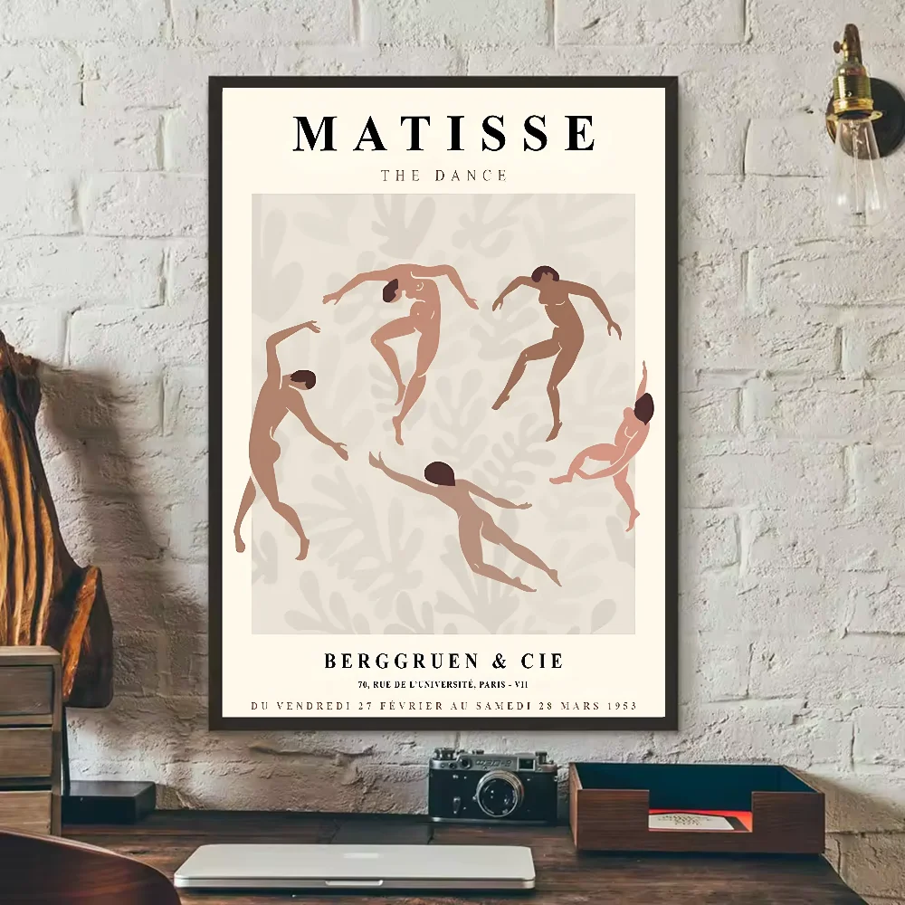abstract matisse flower human body Poster HD art sticky wall waterproof home living room bedroom bar aesthetic decoration Peaceful Pleasures Health and Wellness z11 30X40cmNoframe