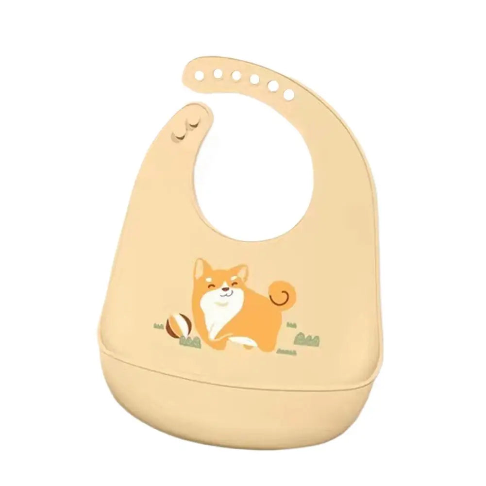 Silicone Baby Bib – Waterproof, BPA-Free, Large Food Catcher