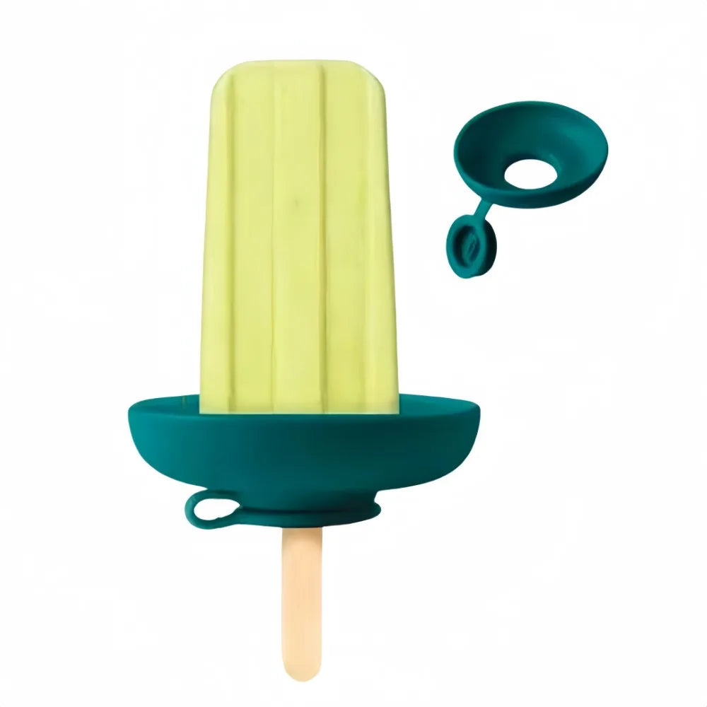 Silicone Drip - Proof Popsicle Holder Reusable Anti-Drip Ice Cream Holder Portable Popsicle Protector for Kids Protect Clothes Peaceful Pleasures Health and Wellness