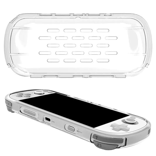 TPU Case for Trimui Smart Pro – Clear Protective Cover Console Protective Case Peaceful Pleasures Health and Wellness