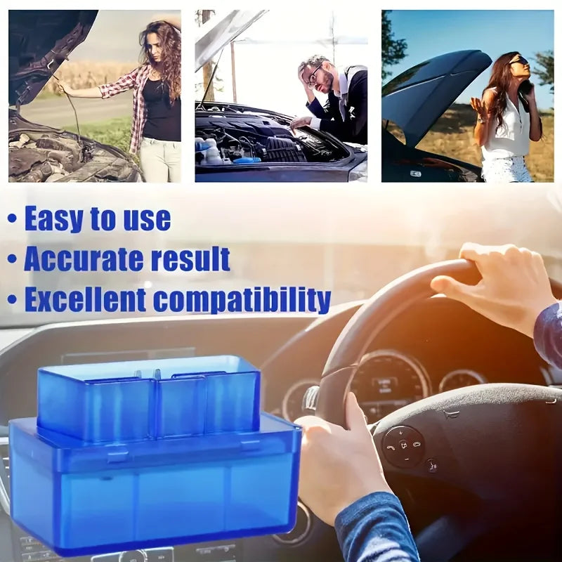 Mini ELM327 V2.1 Bluetooth OBD2 Car Diagnostic Scanner Peaceful Pleasures Health and Wellness