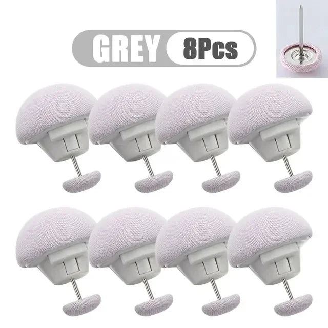 Mushroom Duvet Clips Anti-Slip Quilt Holder Buckles 4/8 Pcs